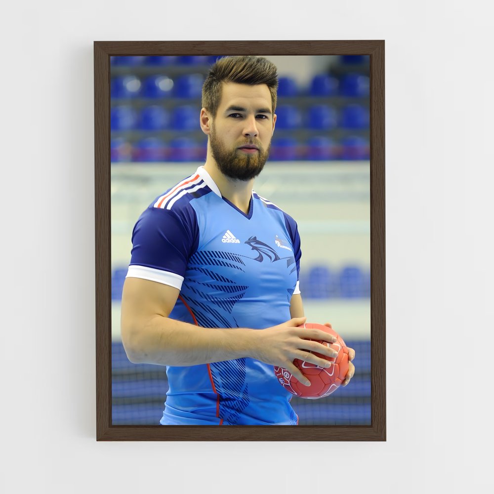 Poster Luka de karabatic – affiche Handball (vue 5)